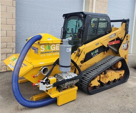 skid steer vacuum attachment|skid steer mounted vacuum.